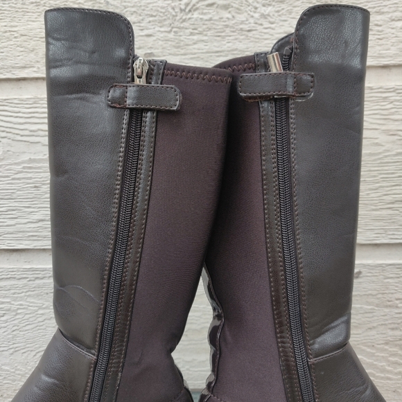 stuart weitzman 5050 dark brown boots size 4M - Picture 13 of 13